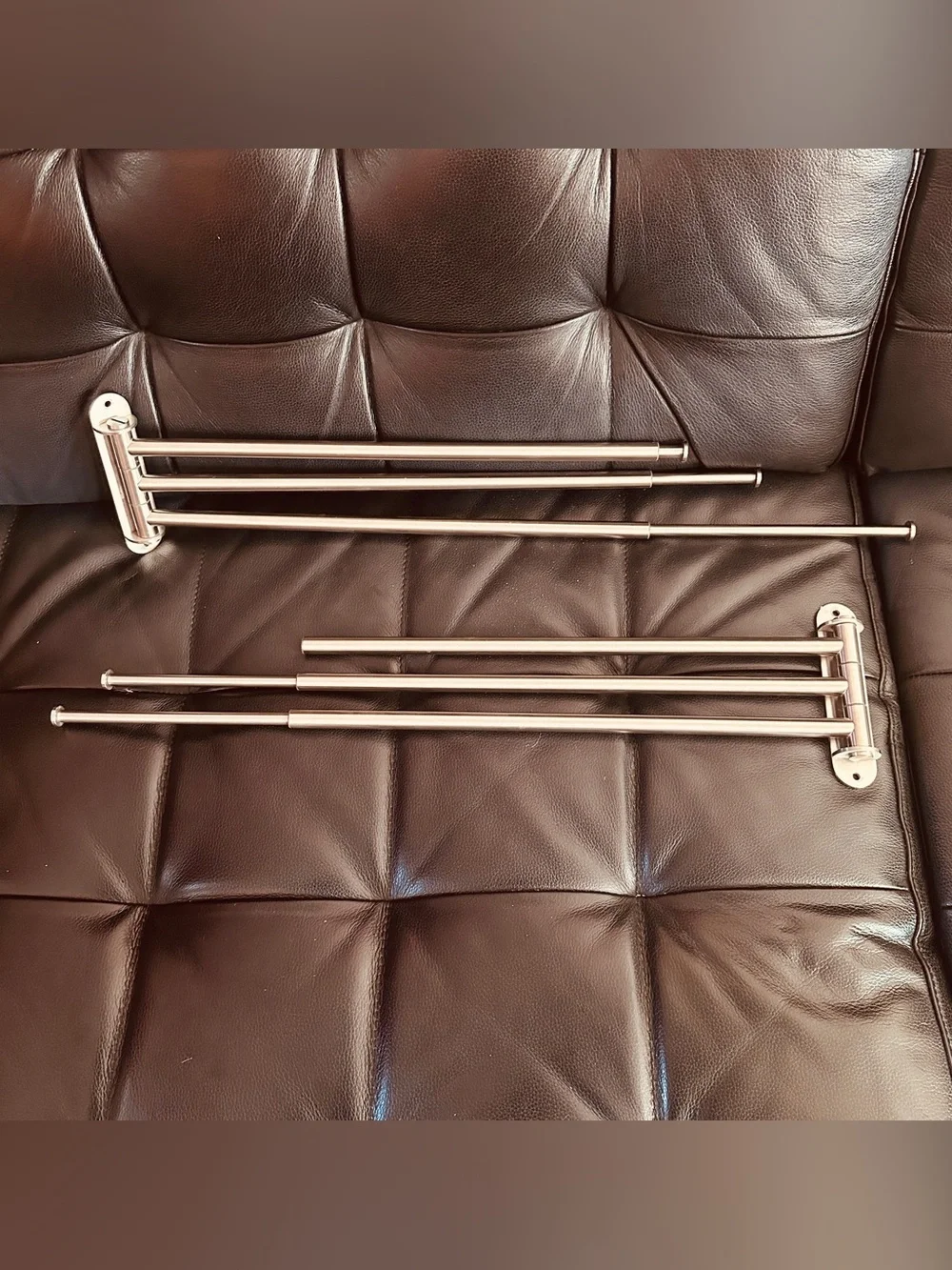 IKEA Brogrund swivel wall-mounted towel racks (2)